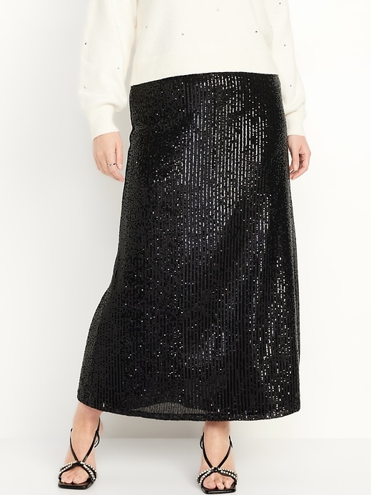 Image number 5 showing, Sequin Maxi Skirt