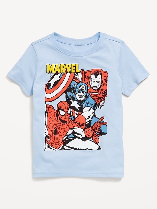 View large product image 1 of 2. Marvel™ Unisex Graphic T-Shirt for Toddler