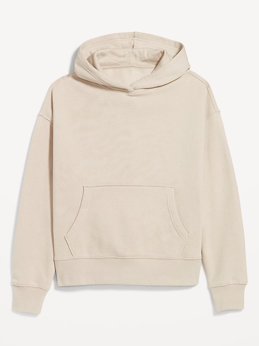 Image number 7 showing, Oversized Cropped Essential Pullover Hoodie