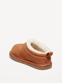 View large product image 4 of 4. Faux-Suede Mule Slippers for Boys