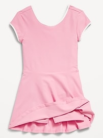 View large product image 4 of 4. PowerSoft Heart-Shaped Back Athletic Dress for Girls