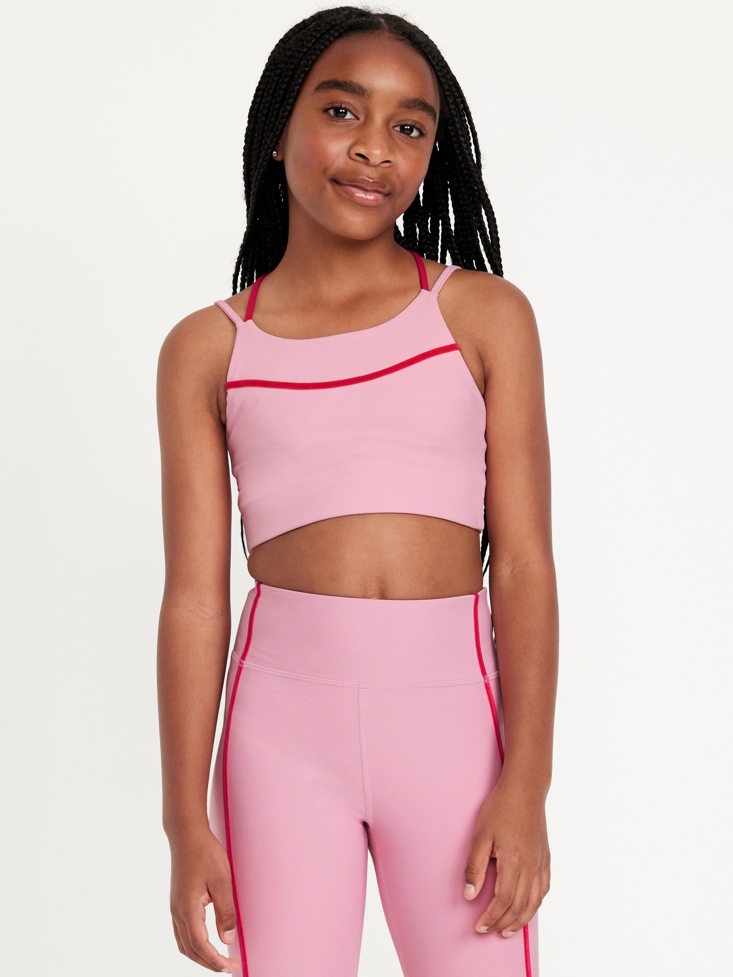 Cute strappy sports bras online