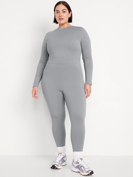 Image number 6 showing, PowerSoft Coze Edition Fleece-Lined Full-Length Jumpsuit