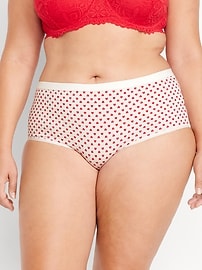 View large product image 7 of 8. High-Waisted Everyday Brief Cotton Underwear