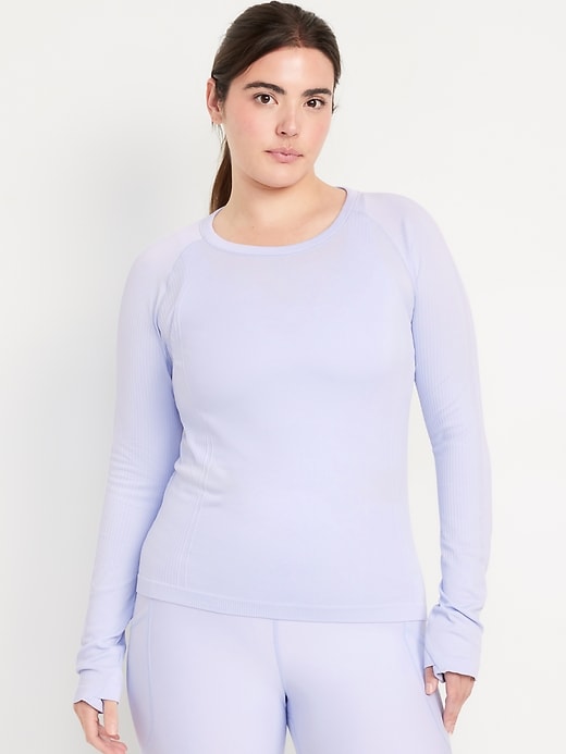 Image number 5 showing, Fitted Seamless Top