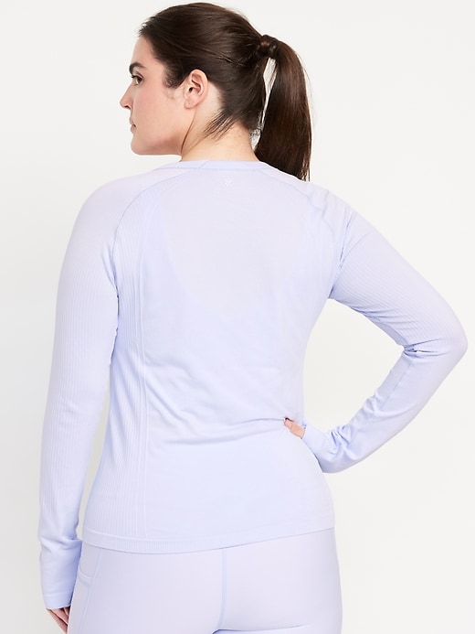 Image number 6 showing, Fitted Seamless Top