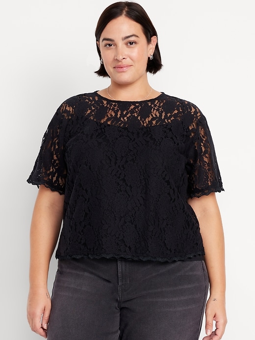 Image number 7 showing, Lace Shell Top