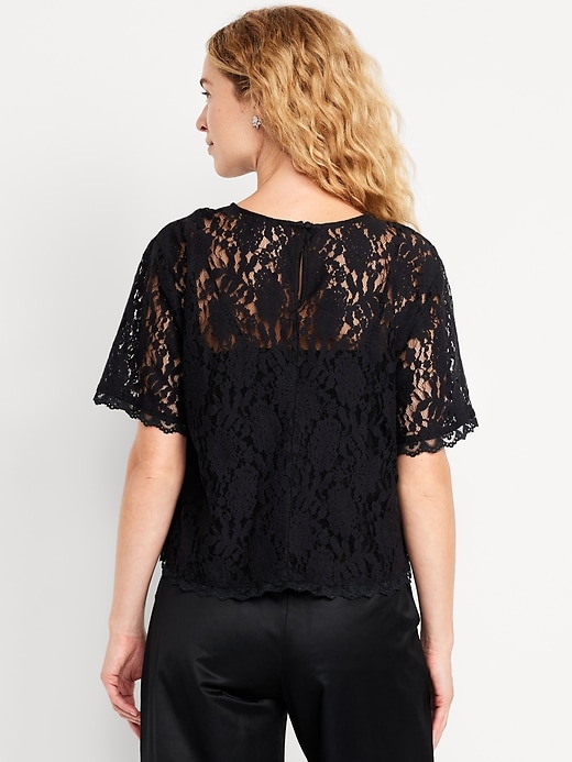 Image number 2 showing, Lace Shell Top