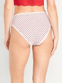 View large product image 3 of 3. High-Waisted Everyday Cotton Underwear 5-Pack