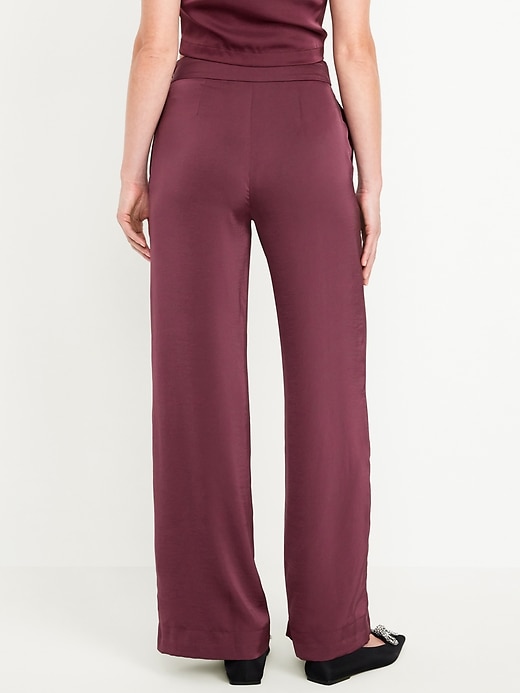 Image number 8 showing, High-Waisted Super Wide-Leg Pants