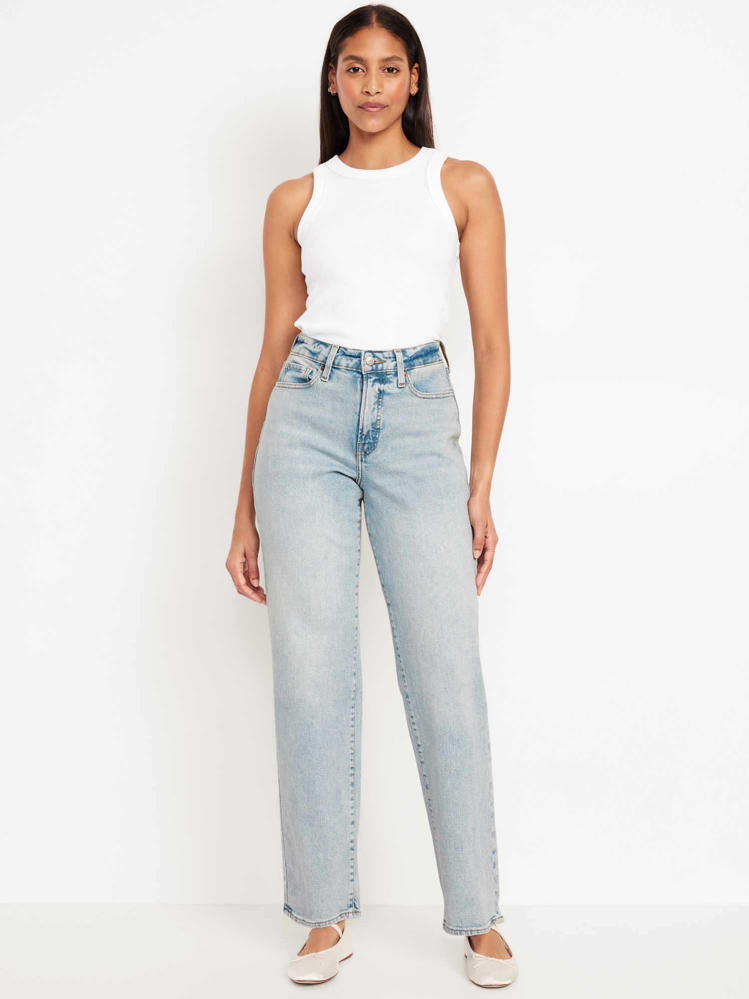 Petite Loose Fit Jeans Old Navy