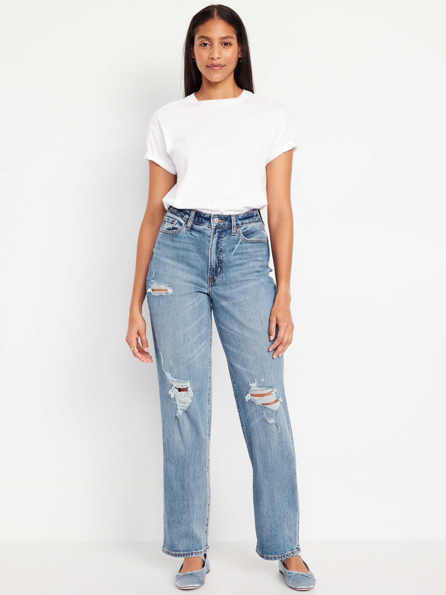 Loose Fit Boyfriend Jeans for Women | Old Navy