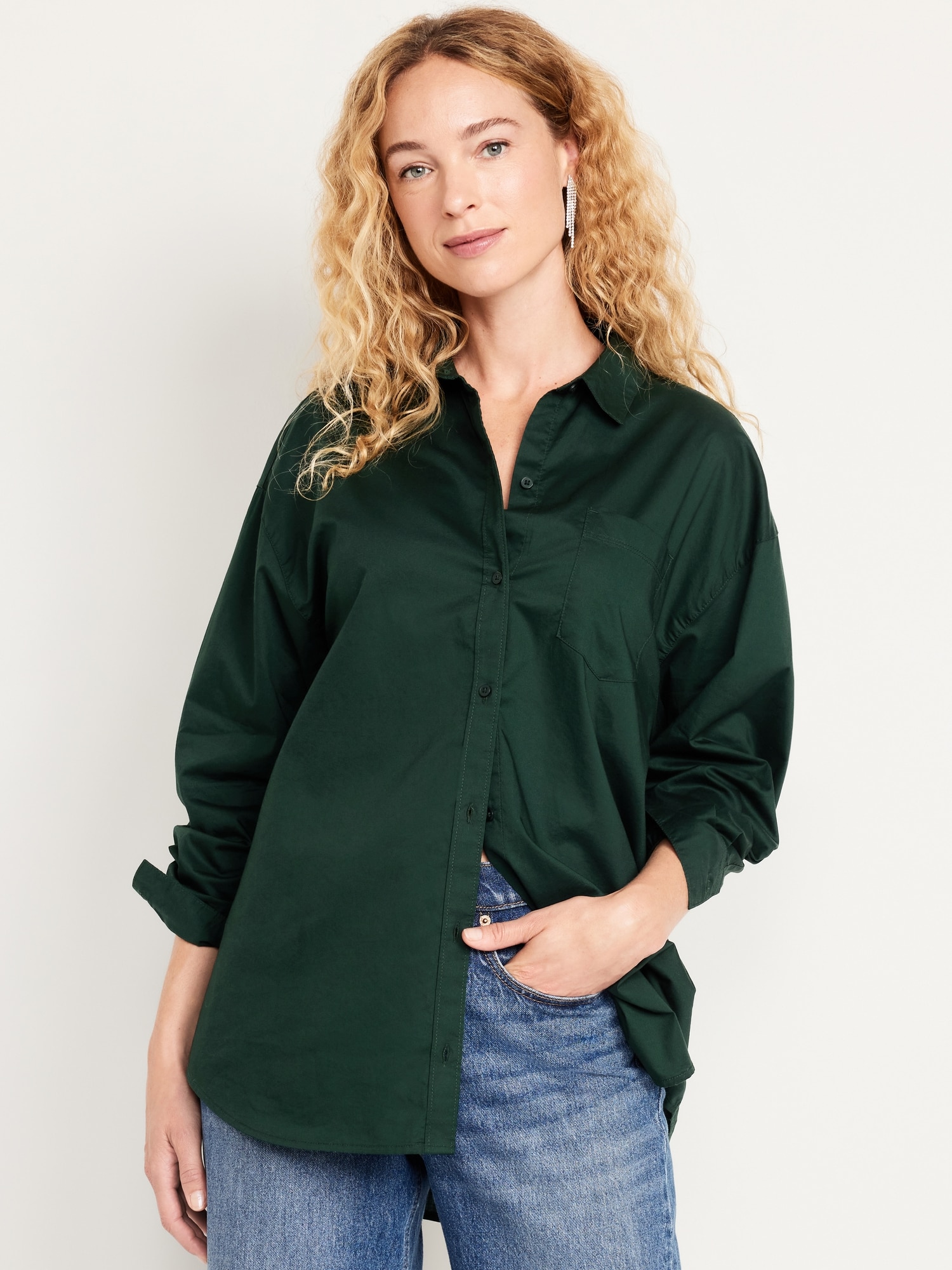 Old navy dress shirts womens deals