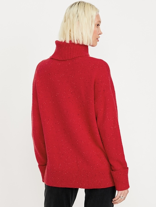 Image number 7 showing, SoSoft Turtleneck Tunic Sweater