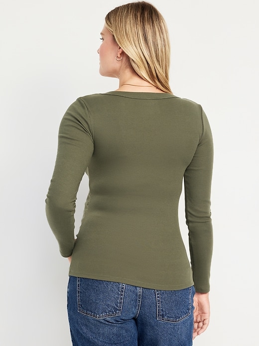 Image number 2 showing, Maternity Long Sleeve T-Shirt