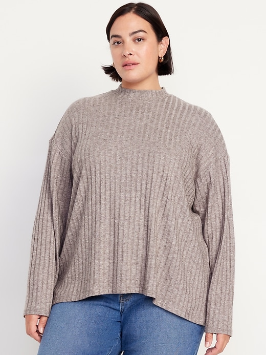 Image number 7 showing, Cozy Mock-Neck Tunic