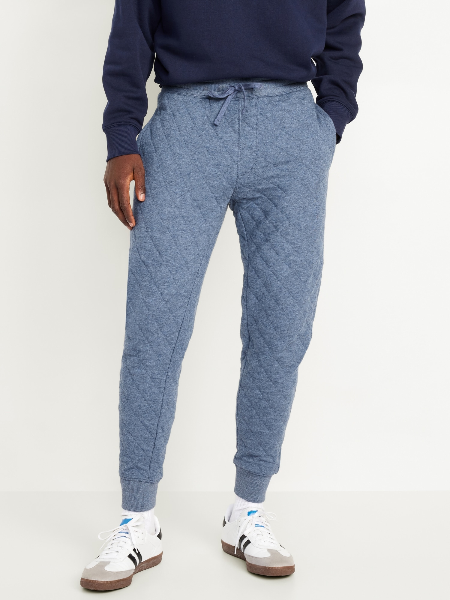 Loose Quilted Fleece Joggers