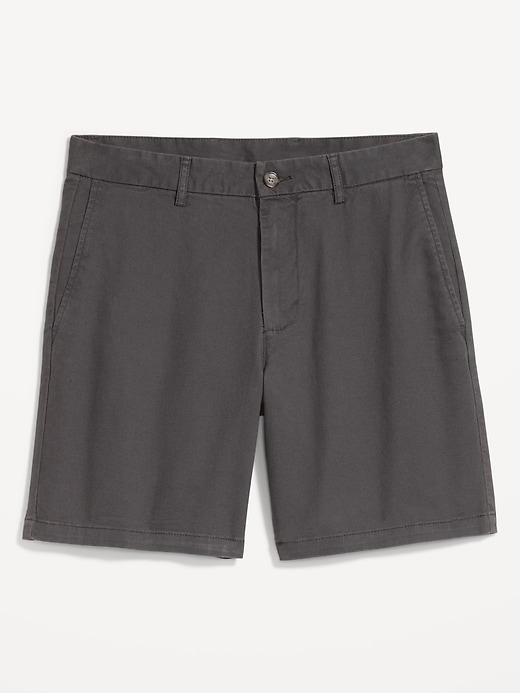 View large product image 1 of 2. Slim Built-In Flex Rotation Chino Shorts -- 8-inch inseam