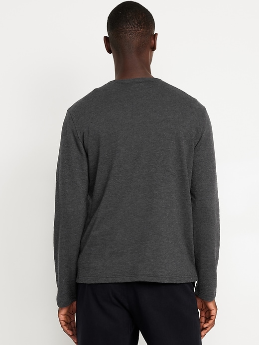 Image number 2 showing, Long-Sleeve Textured T-Shirt