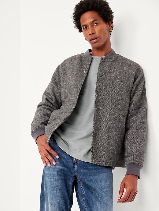 Image number 7 showing, Long-Sleeve Textured T-Shirt