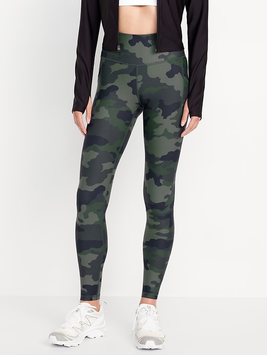 Image number 1 showing, High-Waisted PowerSoft Full-Length Leggings