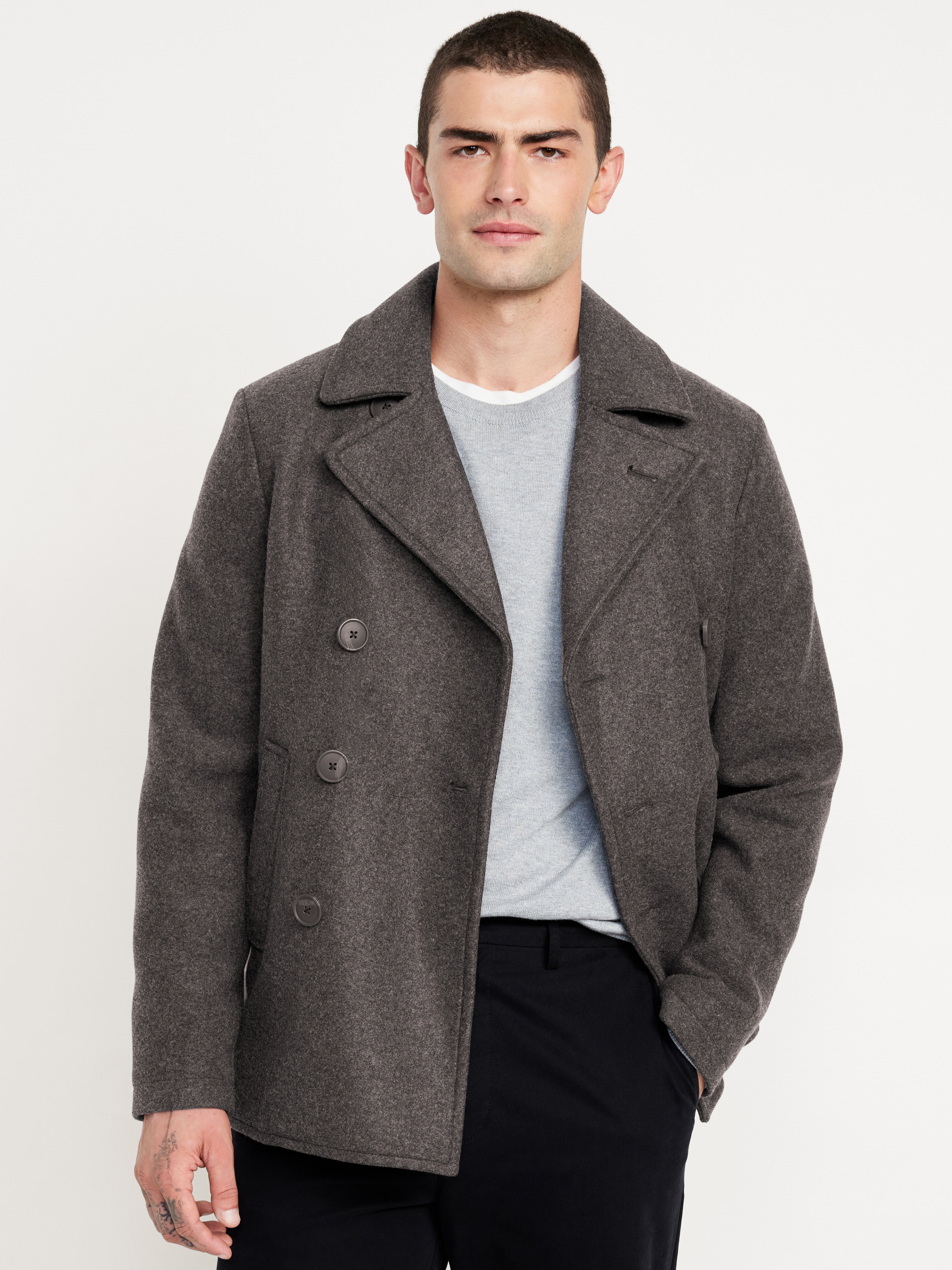 最終値下げ！PEA COAT ネイビー 最終値下げ！PEA COAT ネイビー
