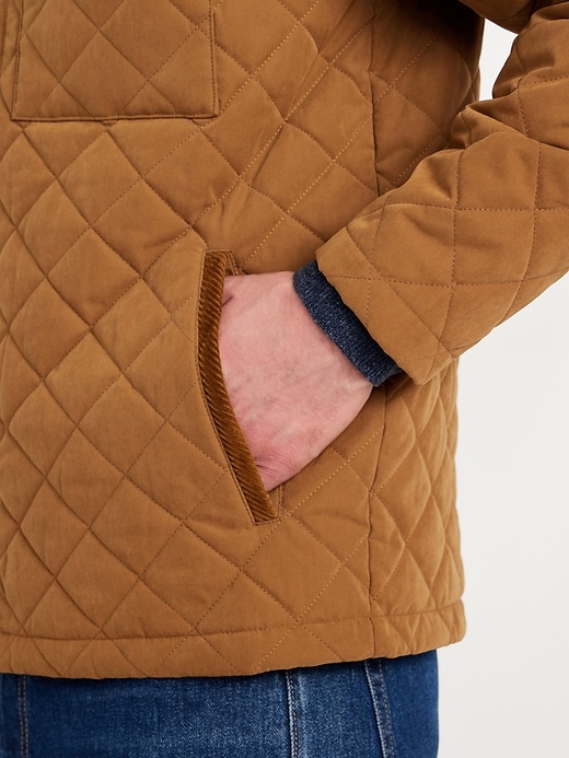 Image number 4 showing, Water-Resistant Quilted Barn Jacket