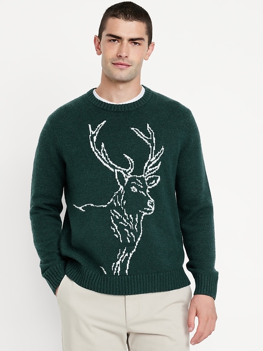 Image number 1 showing, So-Soft Crew-Neck Sweater