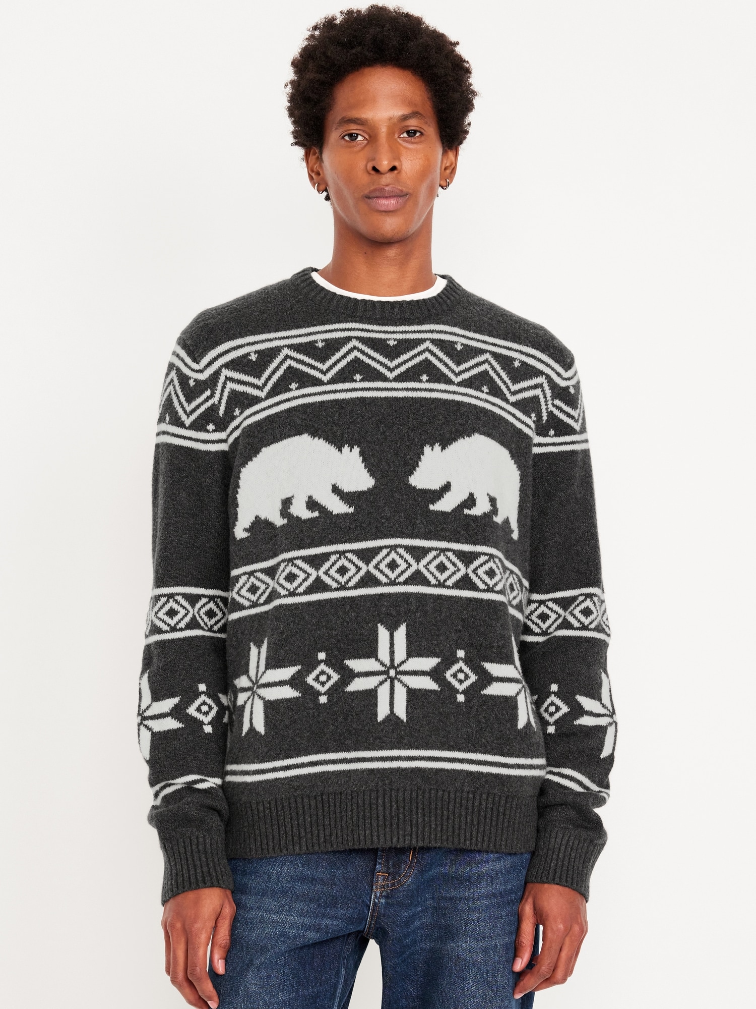 Old navy fair isle sweater hotsell