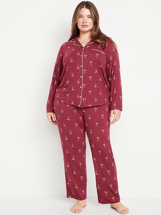 Image number 5 showing, Knit Jersey Pajama Pant Set