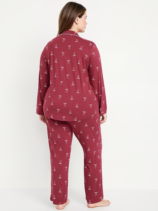 Image number 6 showing, Knit Jersey Pajama Pant Set