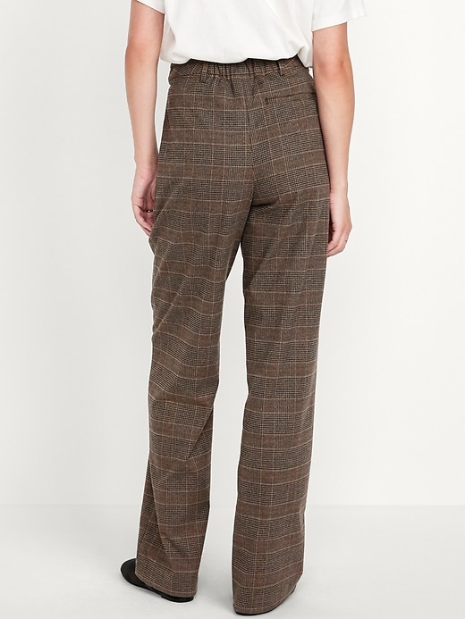 Image number 2 showing, Extra High-Waisted Taylor Wide-Leg Trouser Pants