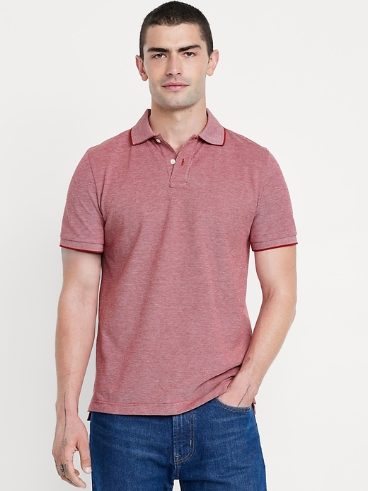 View large product image 1 of 4. Classic Fit Pique Polo