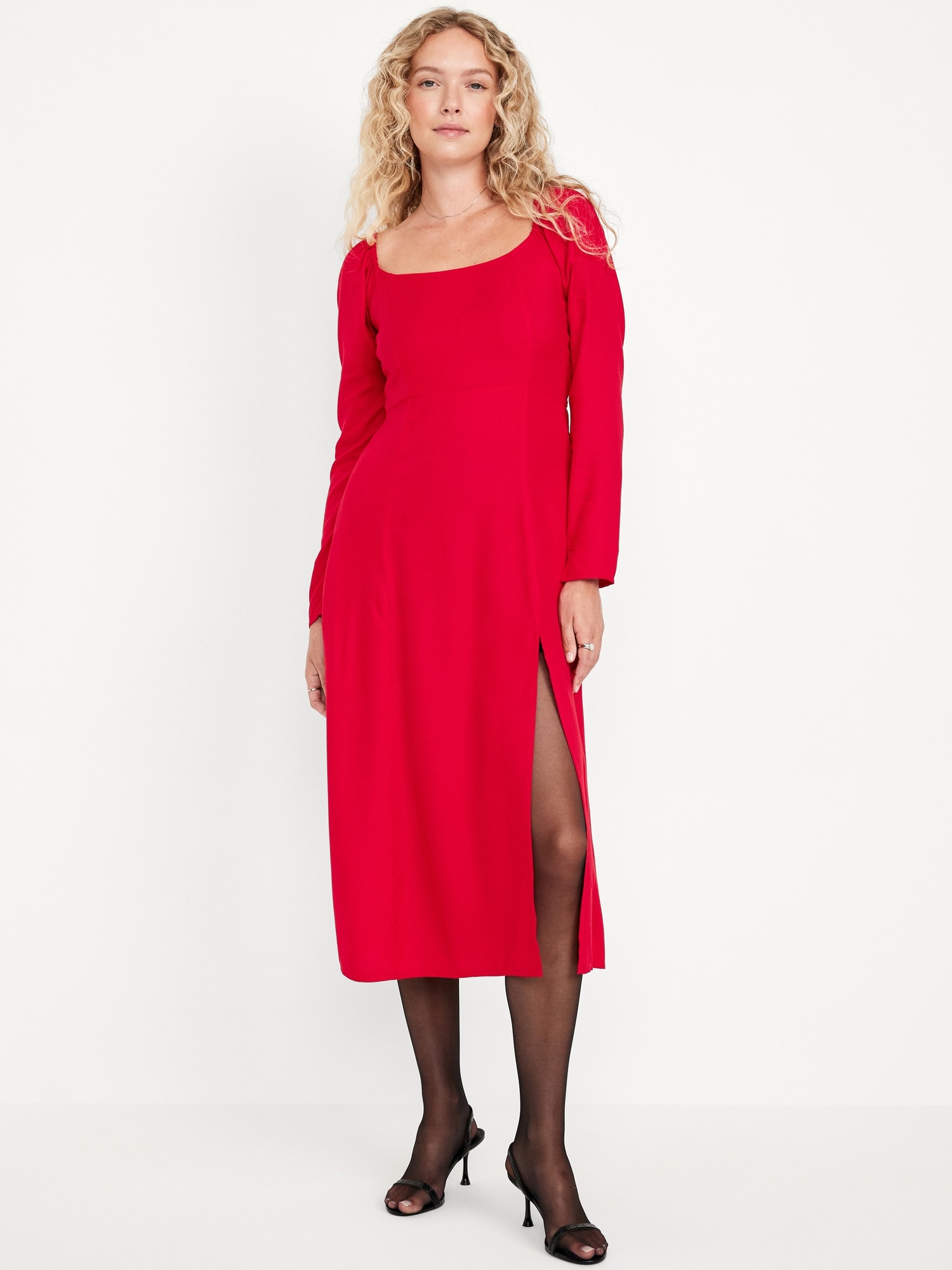 Affordable Midi Dresses Old Navy