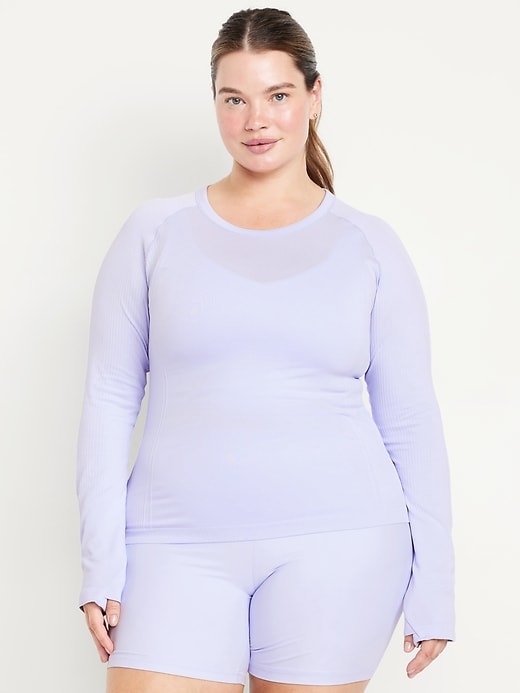 Image number 7 showing, Fitted Seamless Top