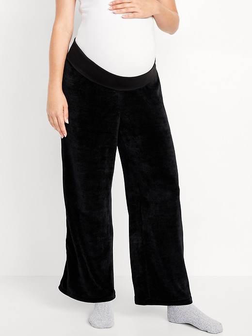 Image number 1 showing, Maternity Cozy Lounge Pants