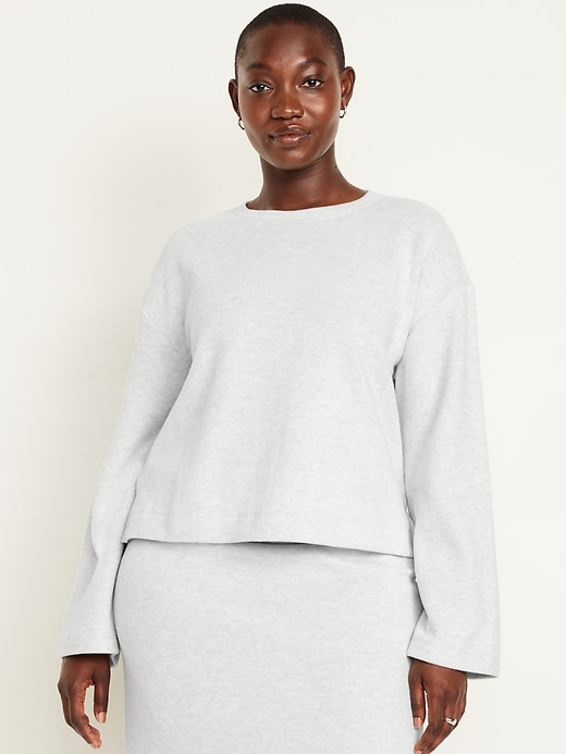 Image number 5 showing, Cozy Drop-Shoulder Sweater