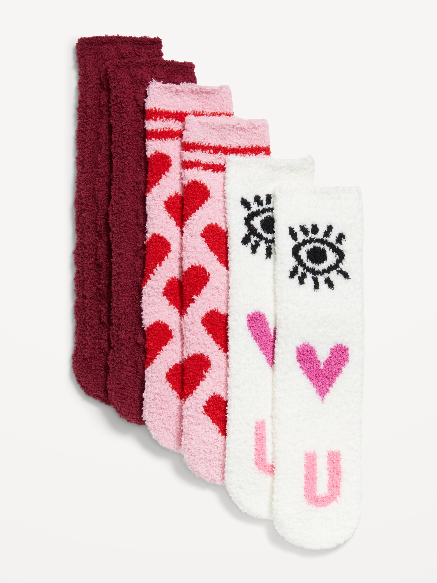 Cozy Crew Socks 3-Pack for Women