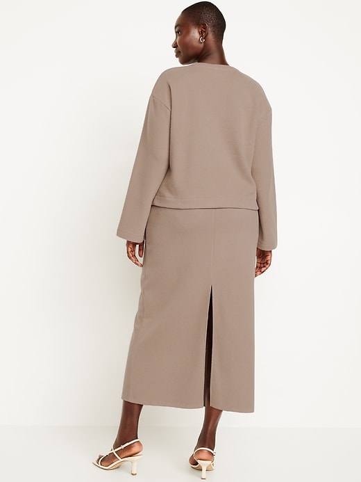 Image number 6 showing, Cozy Maxi Column Skirt