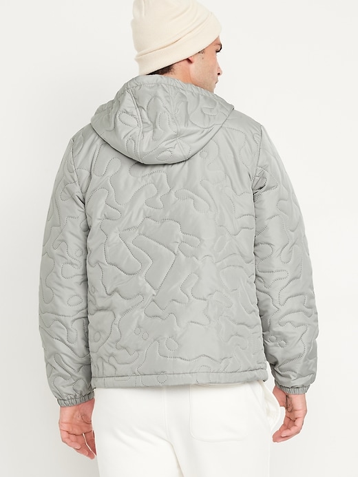 Image number 5 showing, Water-Resistant Quilted Zip Jacket