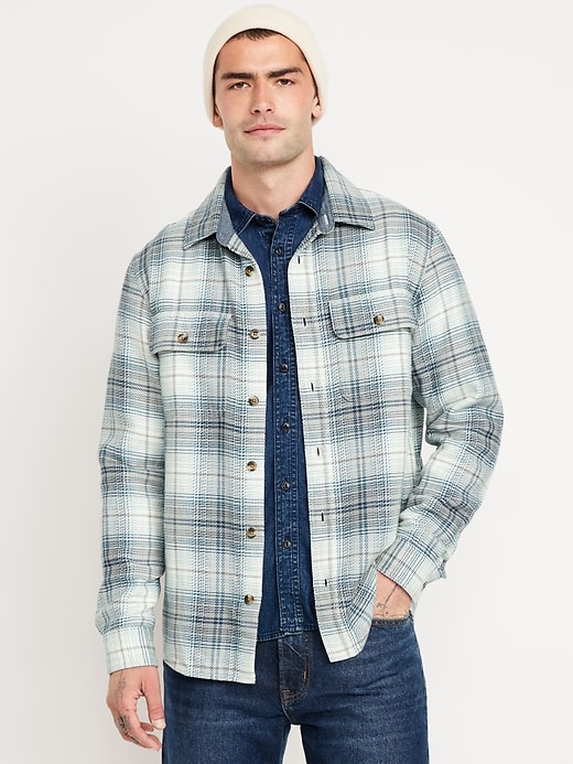 Image number 1 showing, Plaid Pocket Shirt