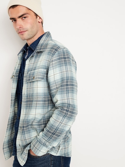 Image number 6 showing, Plaid Pocket Shirt