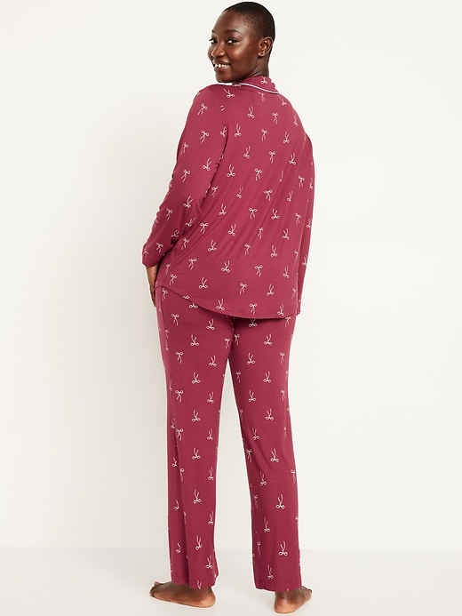 Image number 4 showing, Knit Jersey Pajama Pant Set