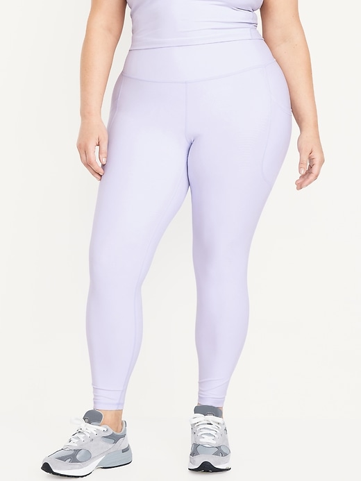 Image number 6 showing, High-Waisted PowerSoft 7/8 Leggings