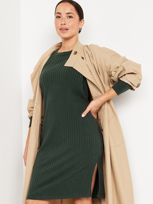 Image number 3 showing, Maternity Long Sleeve Nursing Dress