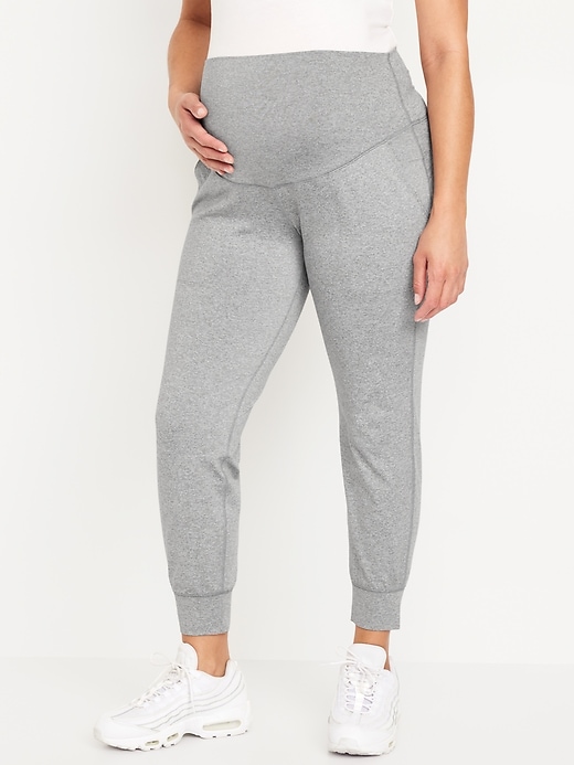 Image number 1 showing, Maternity Full-Panel CloudComfy Joggers