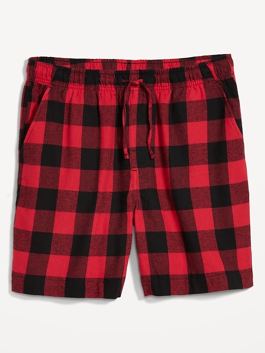 Image number 1 showing, Flannel Pajama Shorts for Men