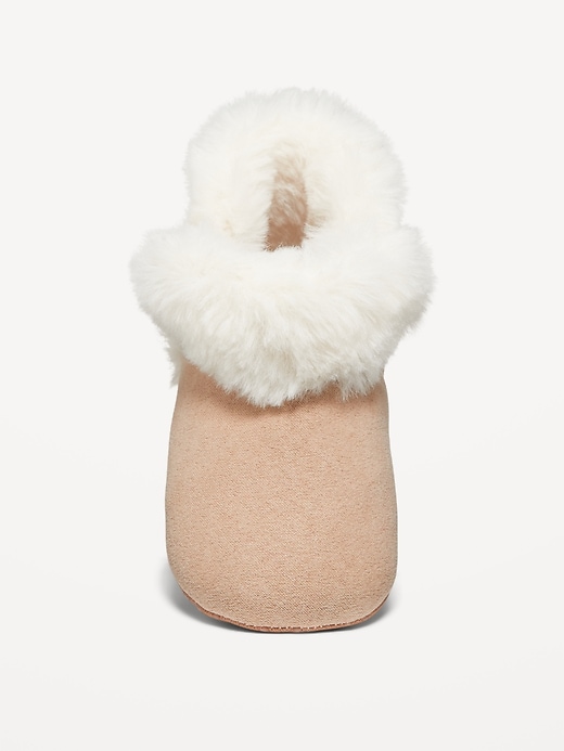 View large product image 2 of 4. Cozy Faux-Fur Booties for Baby