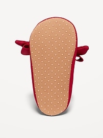 View large product image 4 of 4. Canvas Bow Ballet Flats for Baby