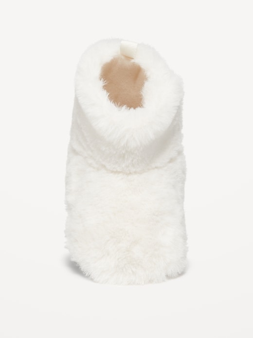 View large product image 2 of 4. Unisex Faux-Fur Booties for Baby